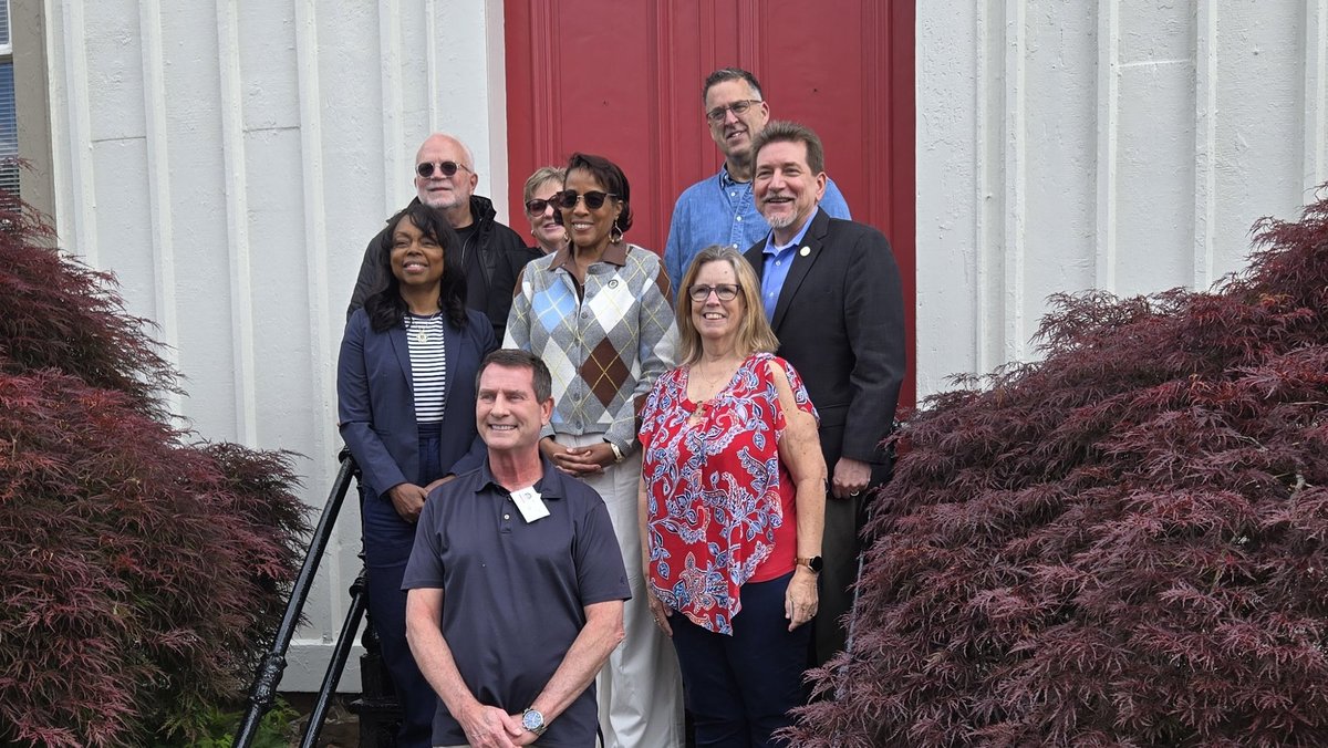 DavidReidVA's tweet photo. Honored to present the Ashburn Presbyterian Church with a Commending Resolution celebrating their 150th Anniversary. Since 1876, the APC has been a cornerstone of the Ashburn community, serving others, bringing people together, and supporting generations of families. https://t.co/KO54ufzABt