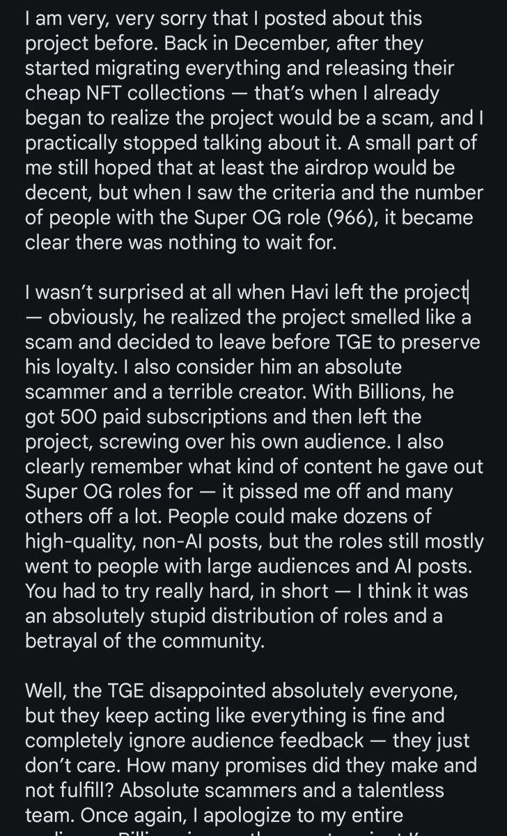 Ma0Gami's tweet photo. Mad woman is trying to avoid bad comments...
Community is totally scammed.

I suggest everyone spam comments, report them — in short, do everything to completely destroy everything and their presence on social media.

Scammers 👇

@provenauthority 
@HeyAverno 
@jgonzalezferrer https://t.co/LITUVIUTkp