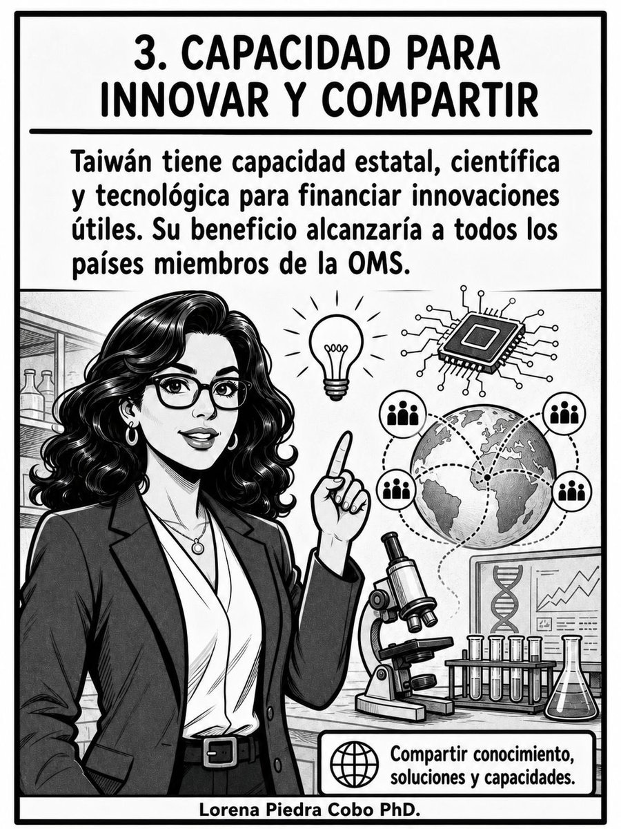 🚨 #Taiwán debe ser incorporado como observador en la OMS porque puede aportar información, alertas tempranas, y cooperación técnica. 🌏 En el Indo-Pacífico circulan personas, mercancías, tecnología y riesgos sanitarios.Incluir a Taiwán beneficia a todos los países miembros de la
