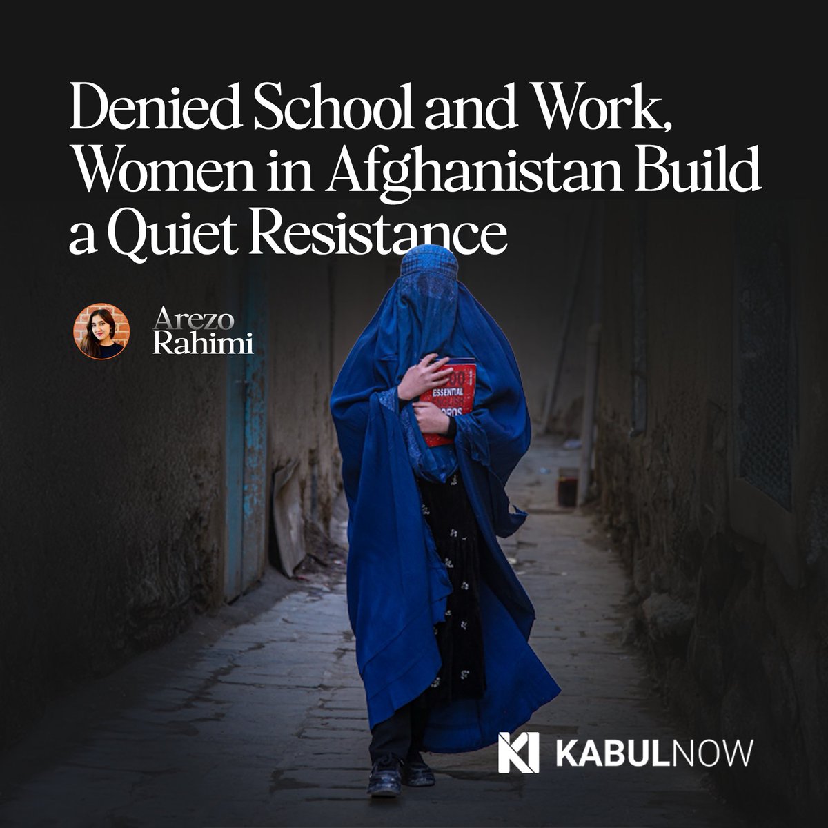 KabulNow's tweet photo. “When you lock the gates of a school, you are not just closing a building; you are sealing the door to a family’s future,” says Zalfa Mohammadi, an education activist who has spent years witnessing the transformative power of a classroom. Through her work organizing art exhibitions and workshops, Mohammadi says she has seen firsthand the moment when a girl stops second-guessing herself and begins to speak as if she expects to be heard.

Read more: https://t.co/f87Hor7Cth