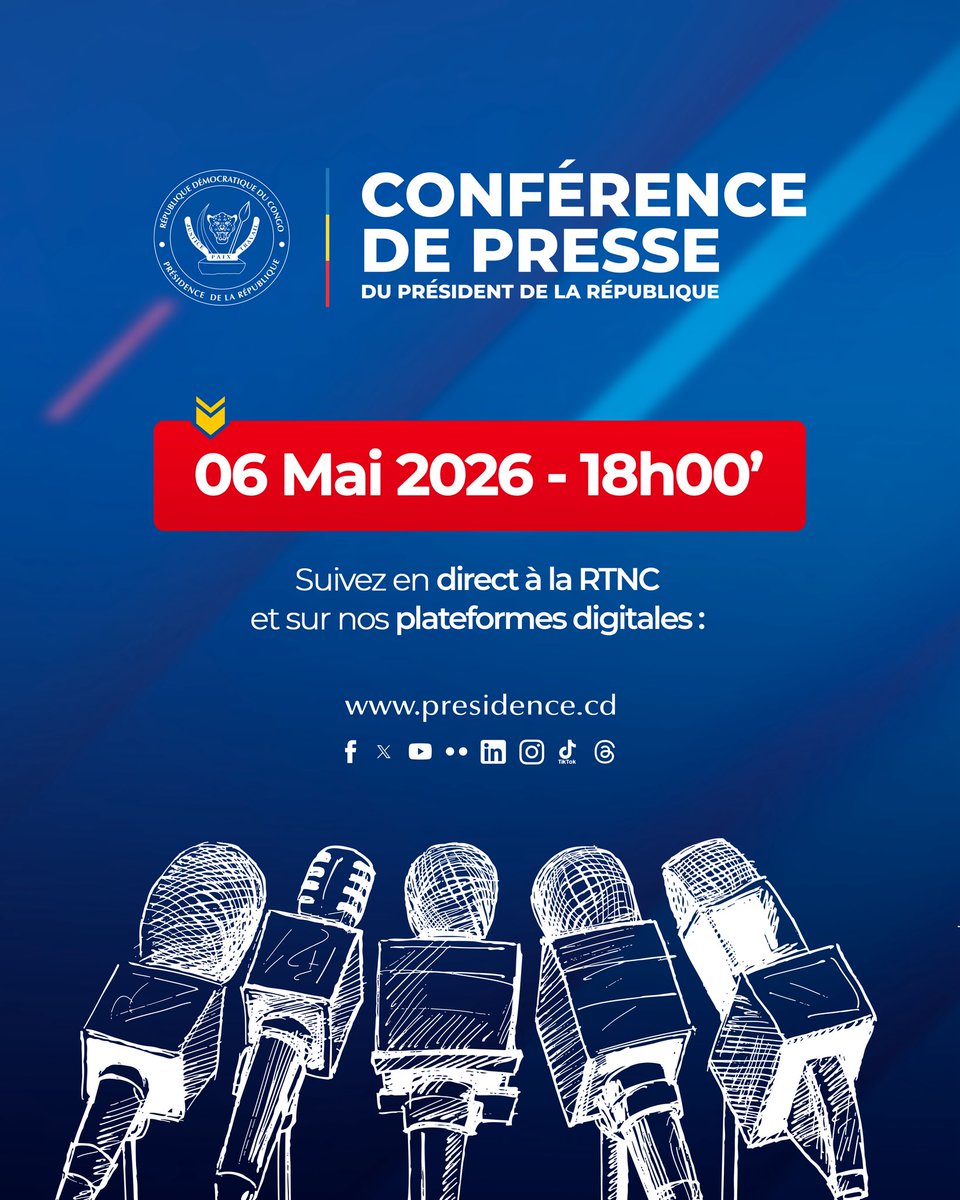 Présidence RDC 🇨🇩 tweet media