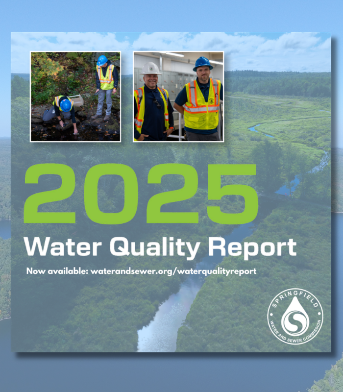 SpfldWaterSewer's tweet photo. During #DrinkingWaterWeek SWSC is pleased to release the 2025 Annual Water Quality Report including info on your drinking water source &amp; testing results. Read the report: https://t.co/Mc3awfJqDR
(Disponible en español)
Questions/need a copy? 413-452-1300 info@waterandsewer.org https://t.co/mSQzu4Rf5Q