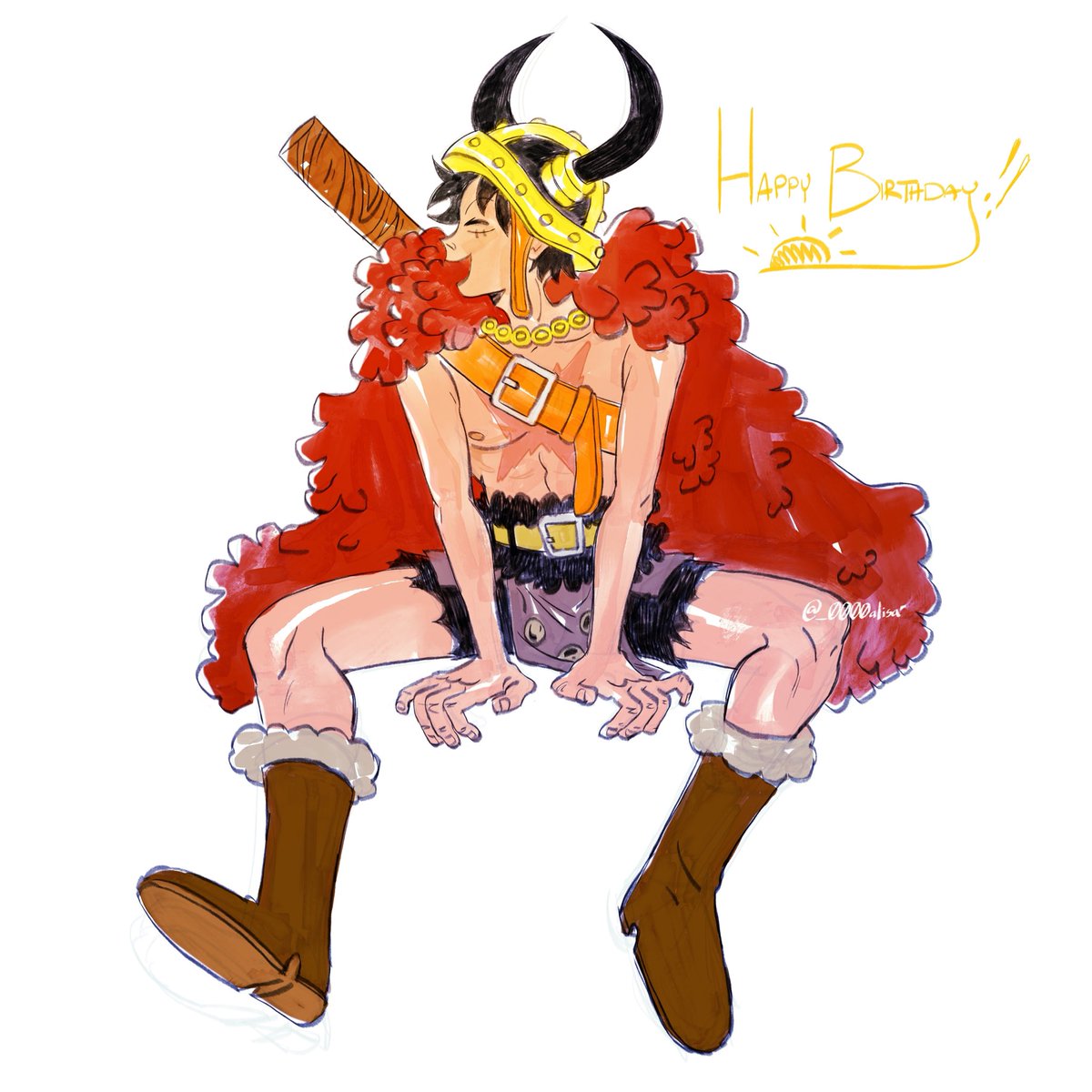 its HIS day!!!! 🥳🎉🎉 #onepiece