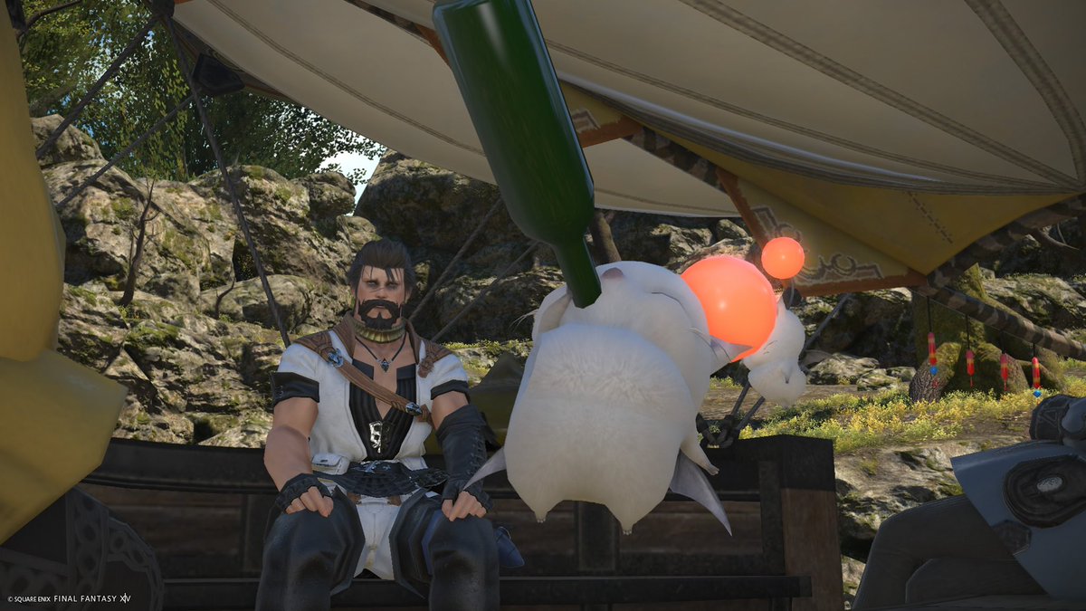 Le perso est créé donc il va falloir s’attaquer à ce petit jeu ! #FINALFANTASYXIV