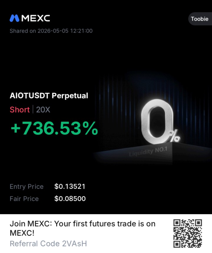 WebToobie's tweet photo. Back to back 7x trades in the TG
8x on $AGT
7x on $AIOT

Cooking some more soon https://t.co/SZAkKditOe