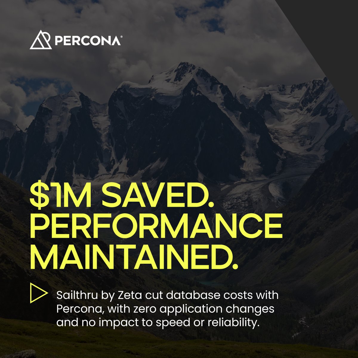 Percona tweet media
