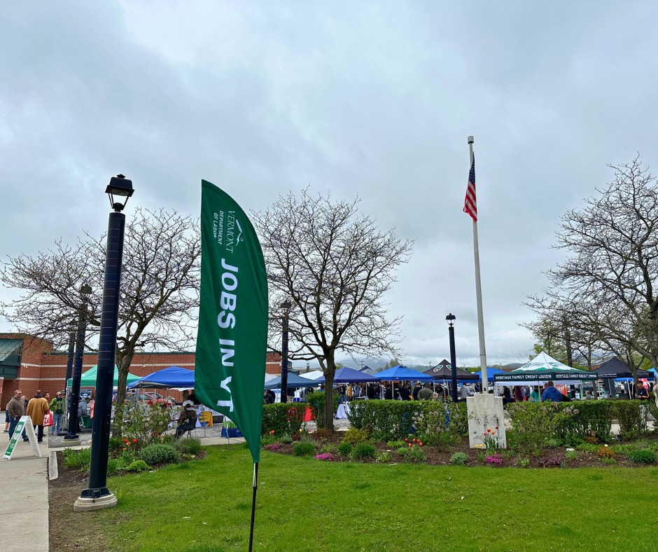 VTLabor's tweet photo. Don't miss your chance to meet great local employers this Thursday at our Rutland Spring Job Fest series.☀️

📅Date: Thursday, May 7, 2026
🕐Time: 11:00 am - 2:00pm
🌳Location: 49 Evelyn Street
Rutland, Vermont 05701

Learn more: https://t.co/zeJkhvZGzD https://t.co/ly9b93dHw8