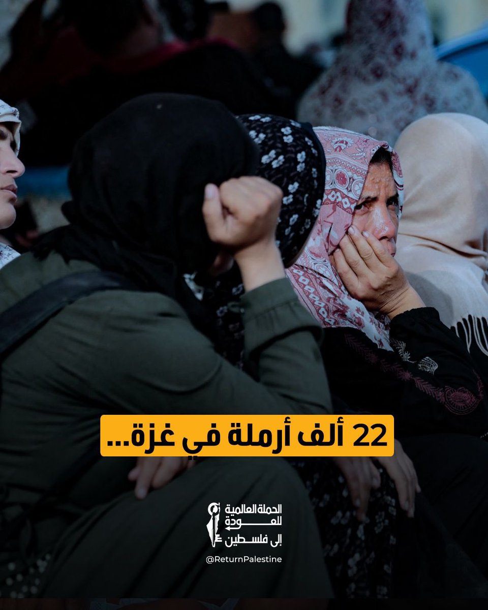 الحملة العالمية للعودة إلى فلسطين - GCRP tweet media