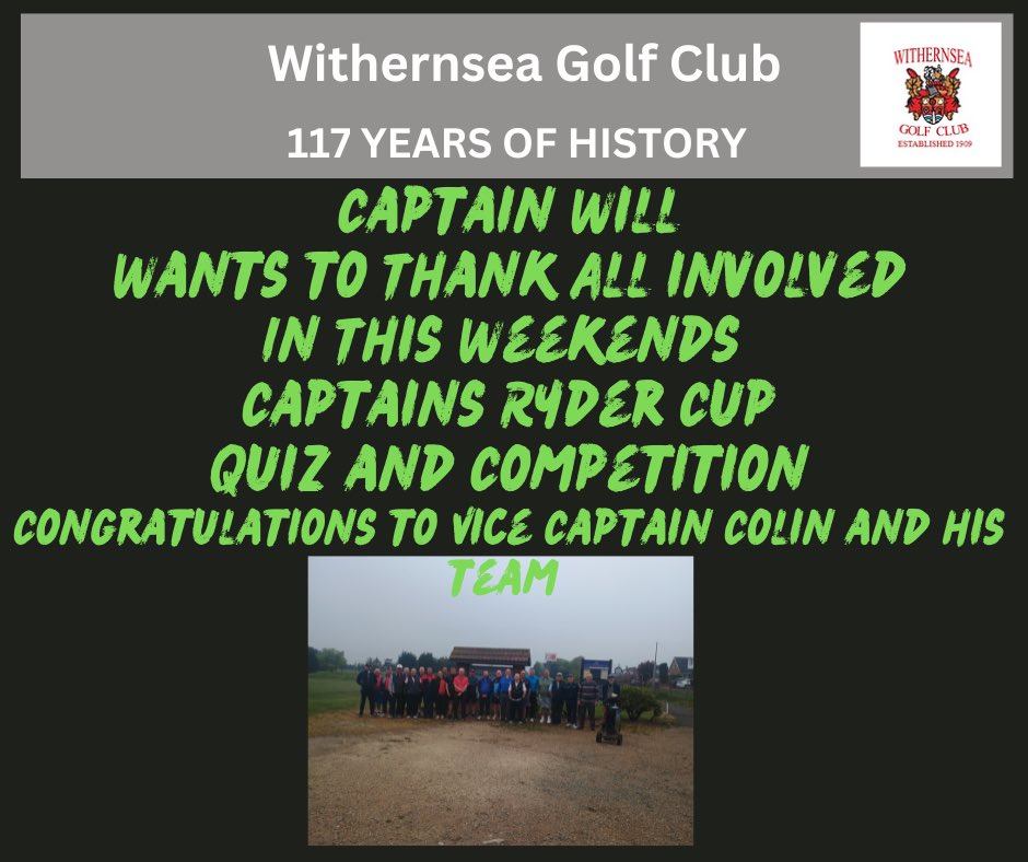 Withernsea Golf Club 1909-Present tweet media
