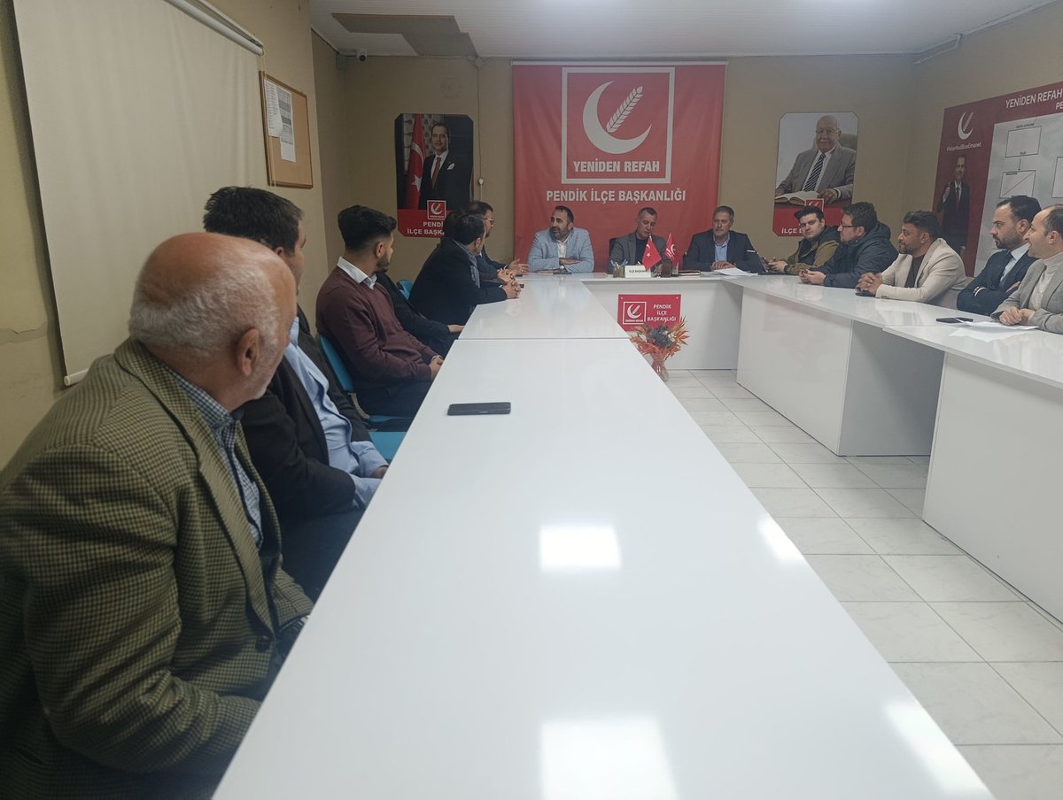 gencyrppendik's tweet photo. Yeniden Refah Partisi Pendik Gençlik Kolları olarak; yönetim kurulunun toplantısına katılım sağladık.

Toplantıya İYKÜ Osman Ayaz katılım sağladı.

Alınan kararlar hayırlara vesile olması dileğiyle. https://t.co/ljAWymU6E4