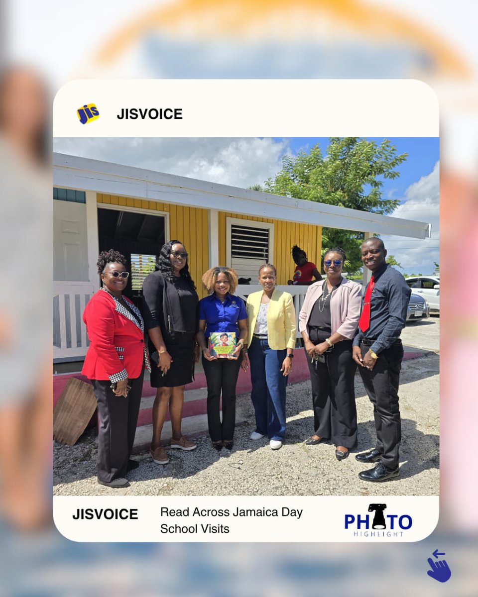 JISNews's tweet image. The Minister was joined by her team and fellow Senator Sherene Golding Campbell. 

#ReadAcrossJamaicaDay
#childmonth
#childmonthja
#everyfuturematters
