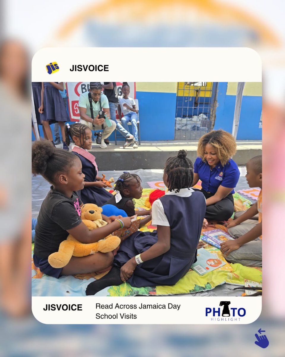 JISNews's tweet image. The Minister was joined by her team and fellow Senator Sherene Golding Campbell. 

#ReadAcrossJamaicaDay
#childmonth
#childmonthja
#everyfuturematters