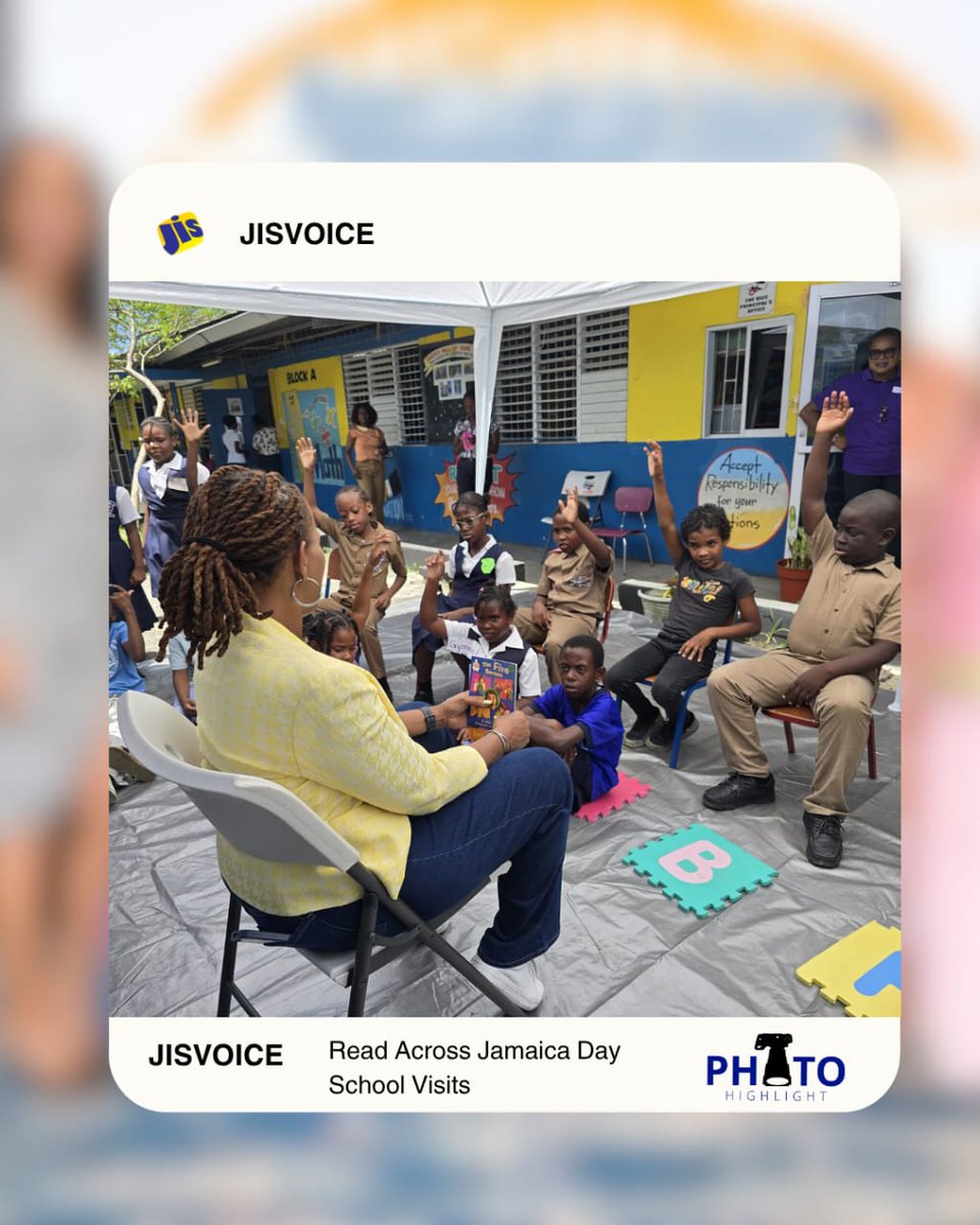 JISNews's tweet image. The Minister was joined by her team and fellow Senator Sherene Golding Campbell. 

#ReadAcrossJamaicaDay
#childmonth
#childmonthja
#everyfuturematters