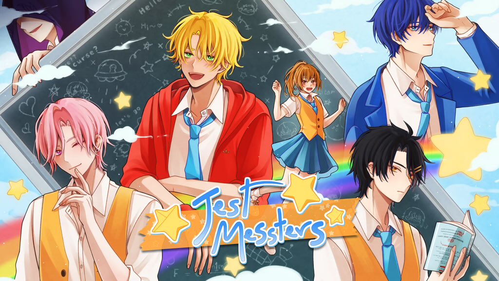 otomeaddicted's tweet photo. 🎷Band Camp Boyfriend @Lovebird_Games 
Saintess of the Golden Bow @TransparentGms 
Jest Messters @ElSeth6 
Ecosphere @Talestrike https://t.co/hy8rpt2AuO