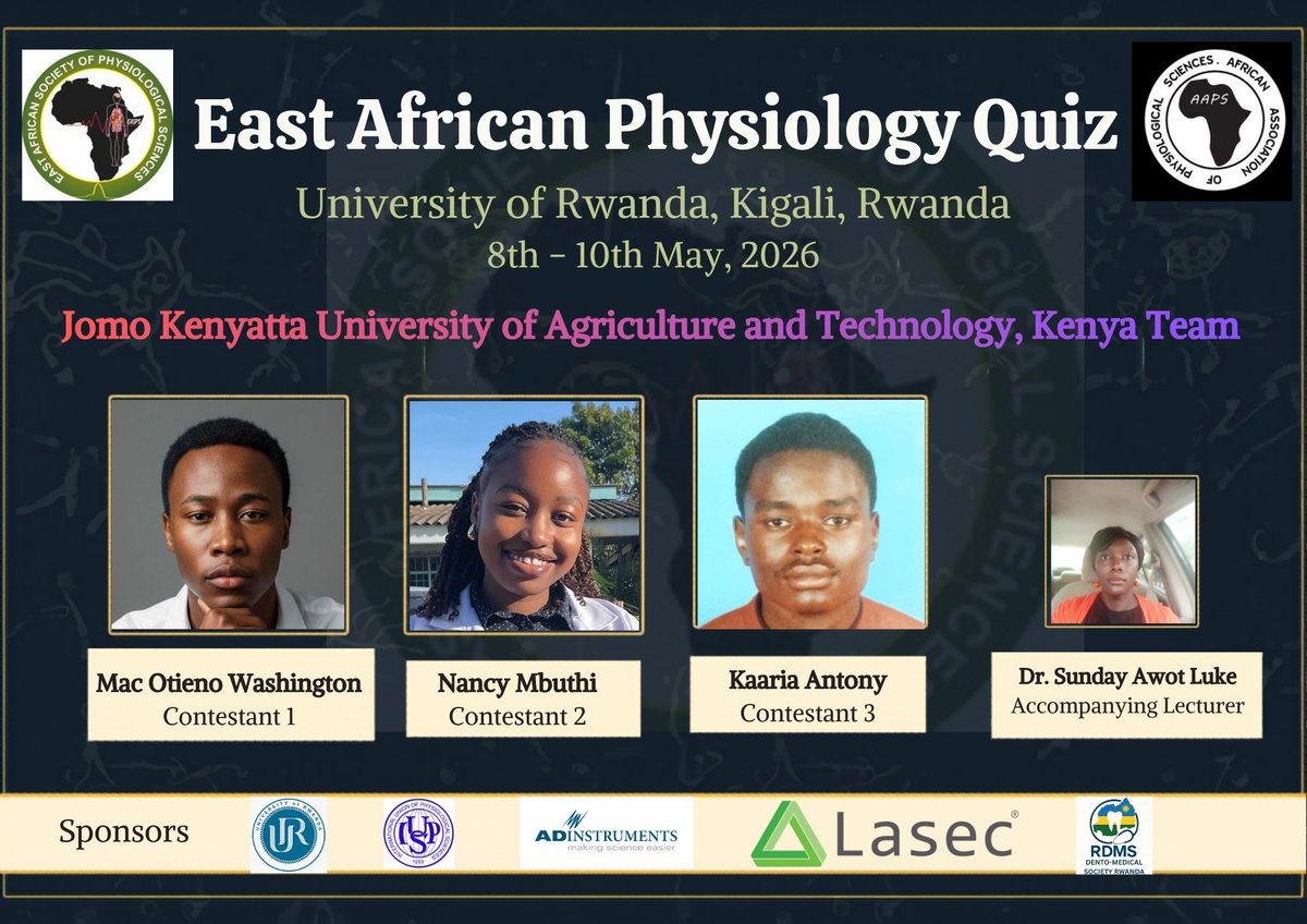 East African Society of Physiological Sciences tweet media