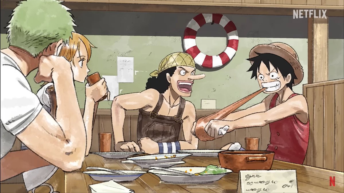 OnePiece_Br_Ofc's tweet image. 🏴‍☠️ O remake de One Piece terá 7 episódios, com 42 minutos de duração cada. A primeira temporada do anime cobrirá 50 capítulos do mangá, adaptando a história até a parte em que o bando encontra o Sanji.

THE ONE PIECE estreia em fereveiro de 2027 na Netflix.

#ONEPIECE〜 
#NETFLIX