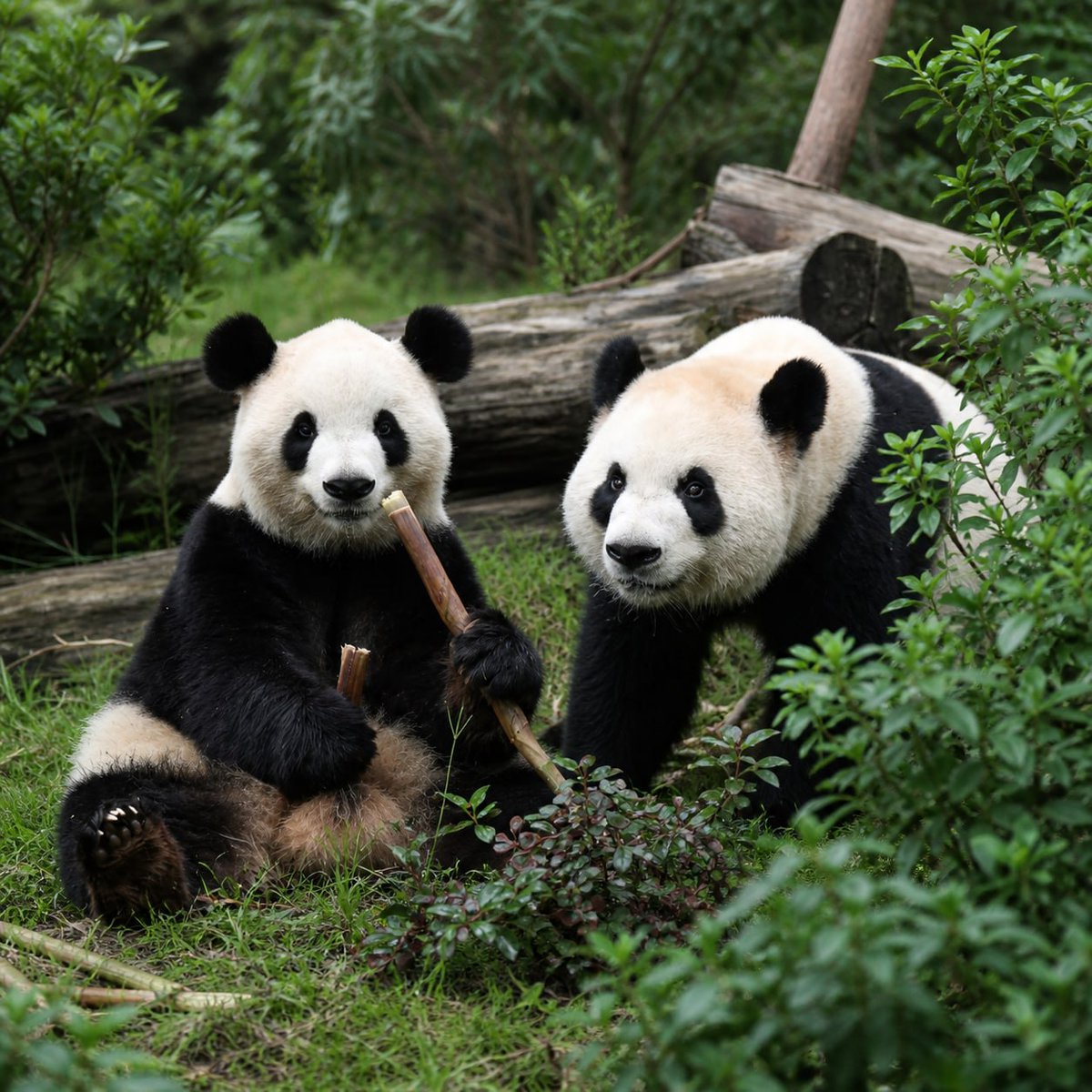 Ping Ping and Fu Shuang tweet media