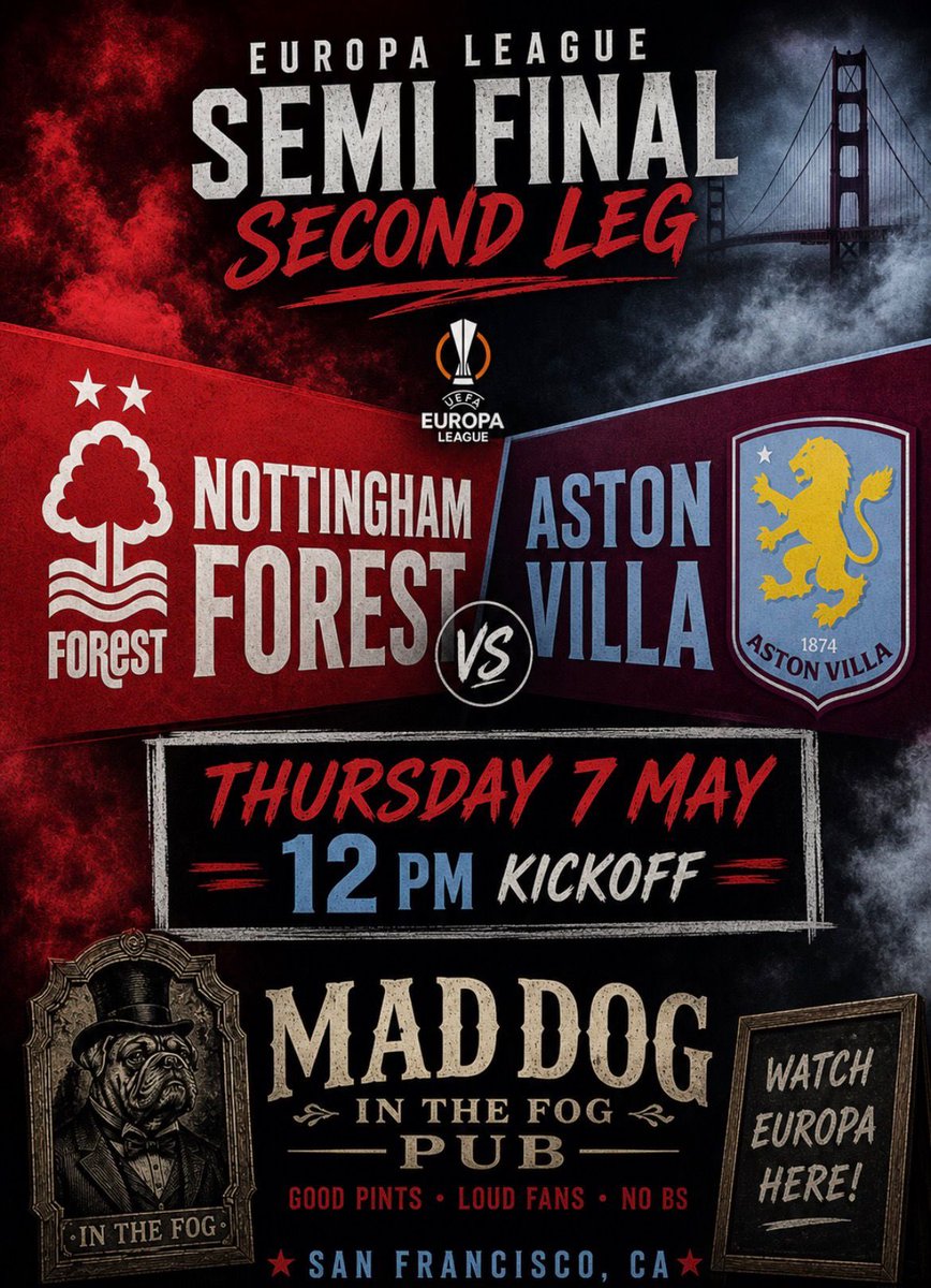 Nottingham Forest SF Bay Area tweet media