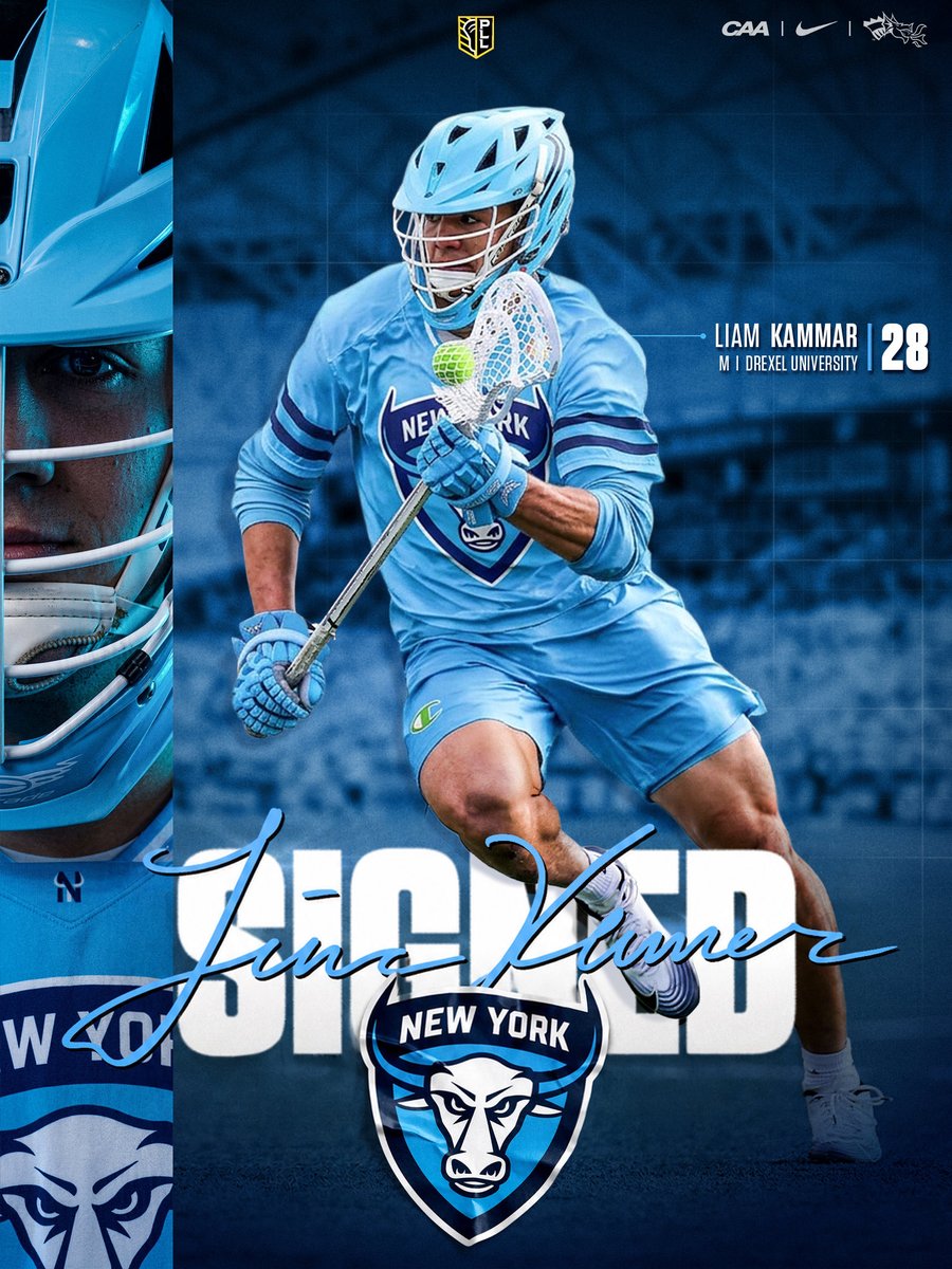 DrexelMLax's tweet photo. Three-time captain and 5th year middie, Liam Kammar,  has been signed off waivers by the @PLLAtlas 📃✍️

#FearTheDragon 🐉 https://t.co/HijazxcYlH