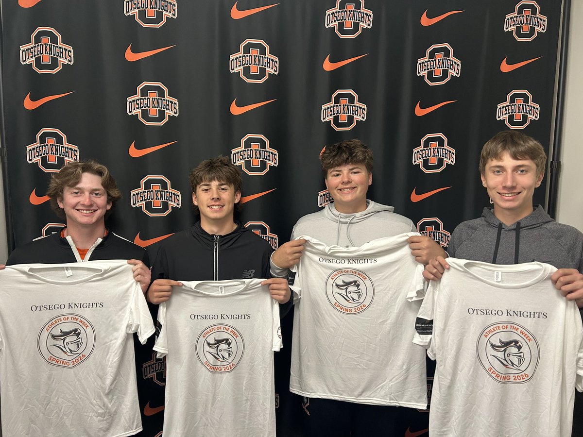 OtsegoAthletics's tweet photo. 🏆 Spring Sports Athletes of the Month (March &amp; April) 🏆

Congratulations to our outstanding Spring Sports Athletes of the Month! These student-athletes were selected by our coaches and admin for their excellence on the field, in the classroom, and within our school community. https://t.co/GruFGv3LcJ