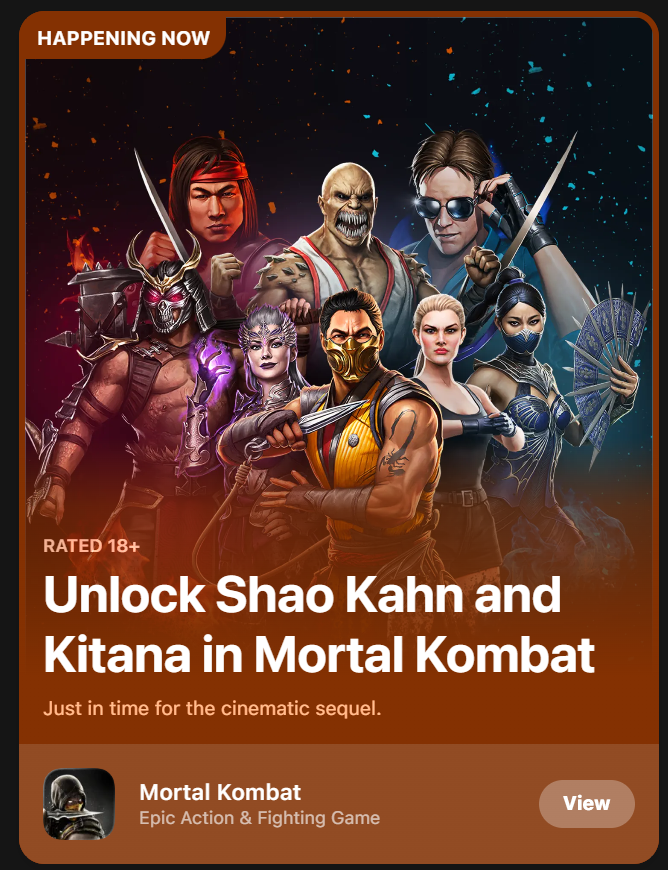 Mortal Kombat Mobile tweet media