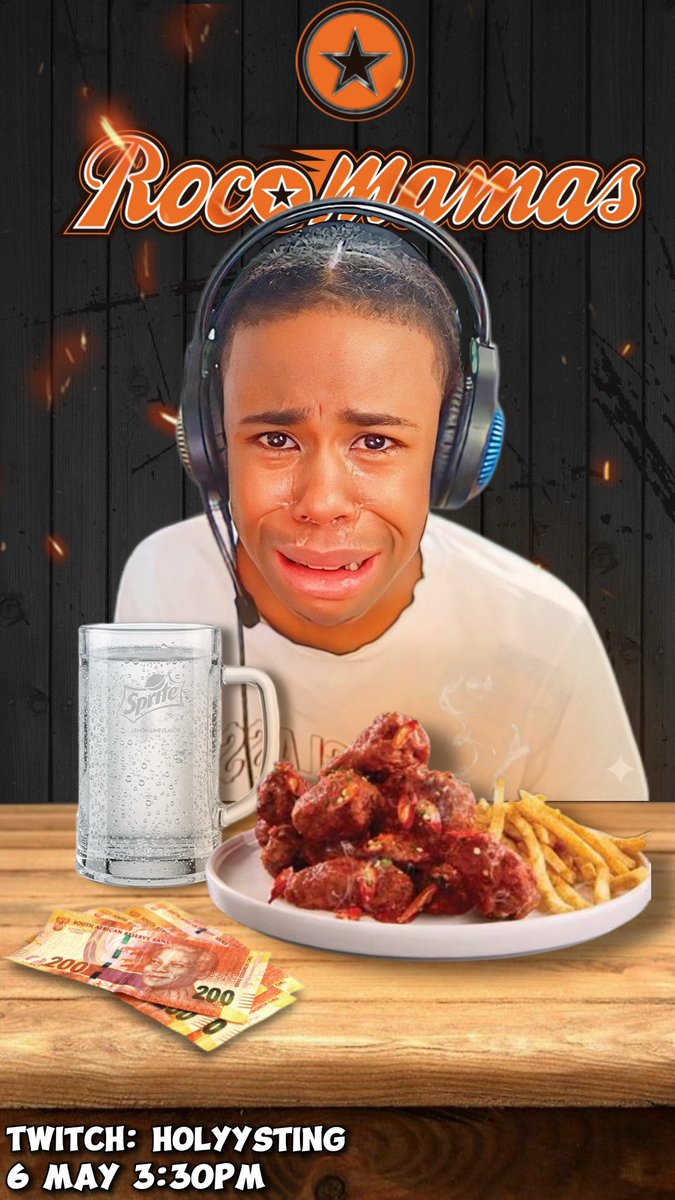 holyst1ng's tweet photo. Rocomamas Hot Wings Challenge Tomorrow! 🔥🍗 Twitch: Holyysting💜 https://t.co/UlQPHYR0Xb