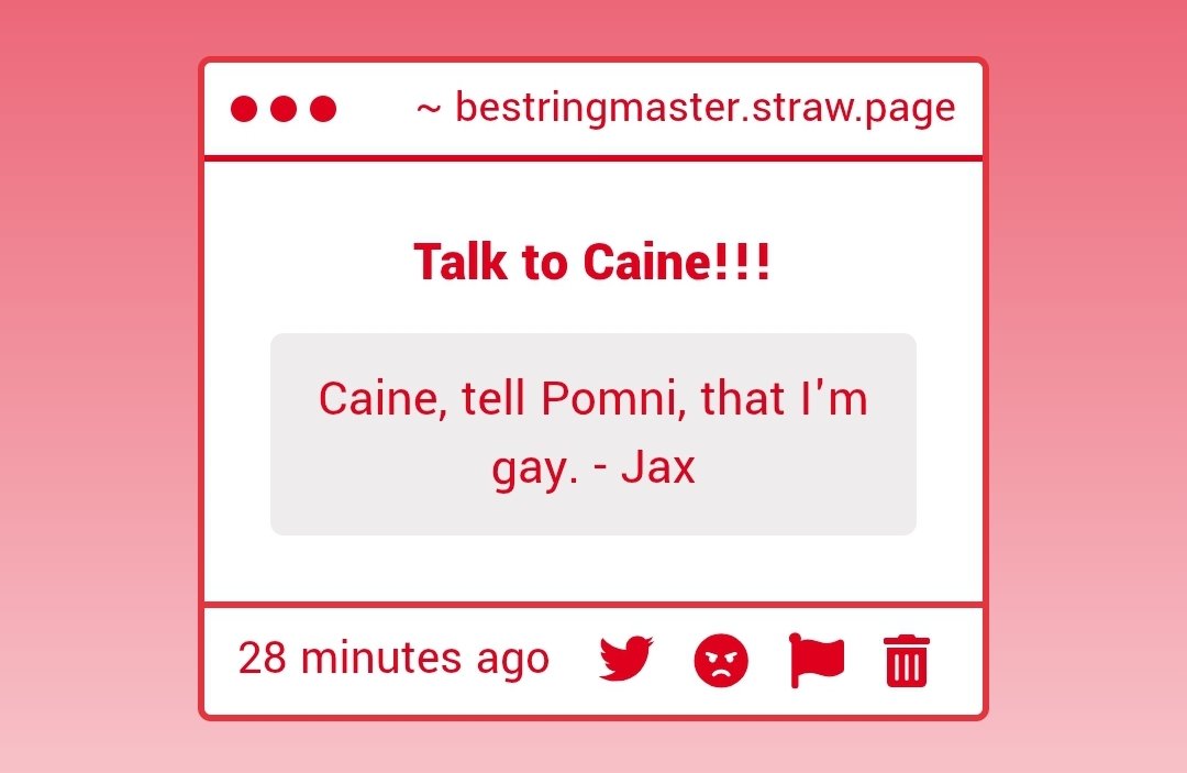 C.A.I.N.E tweet media