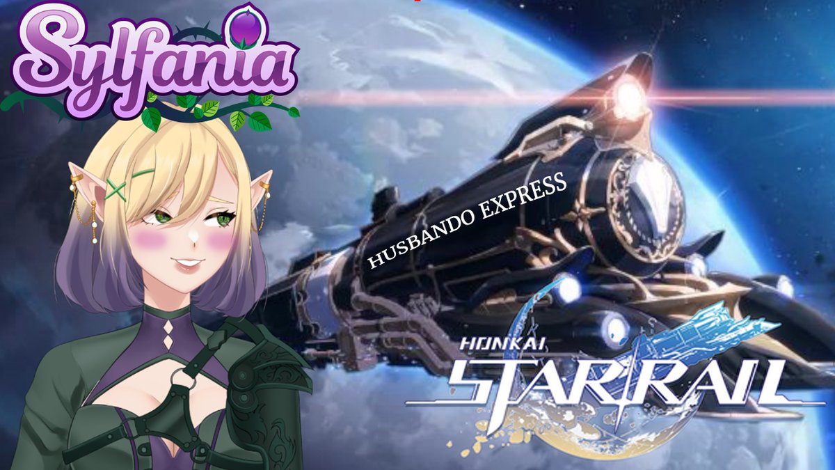 SylfaniaVT's tweet photo. 🧝‍♀️🏹🔴STREAMING NOW🔴🏹🧝‍♀️
We are #sylflive with #HSR! Finally I managed to get sponsored by a game I ACTUALLY regularly play and glaze! Come and lets level together! #HSRsponsoredstream
https://t.co/VwaZPHrFix 
https://t.co/SmCn3qZMXn https://t.co/vJRYHFzyaD
