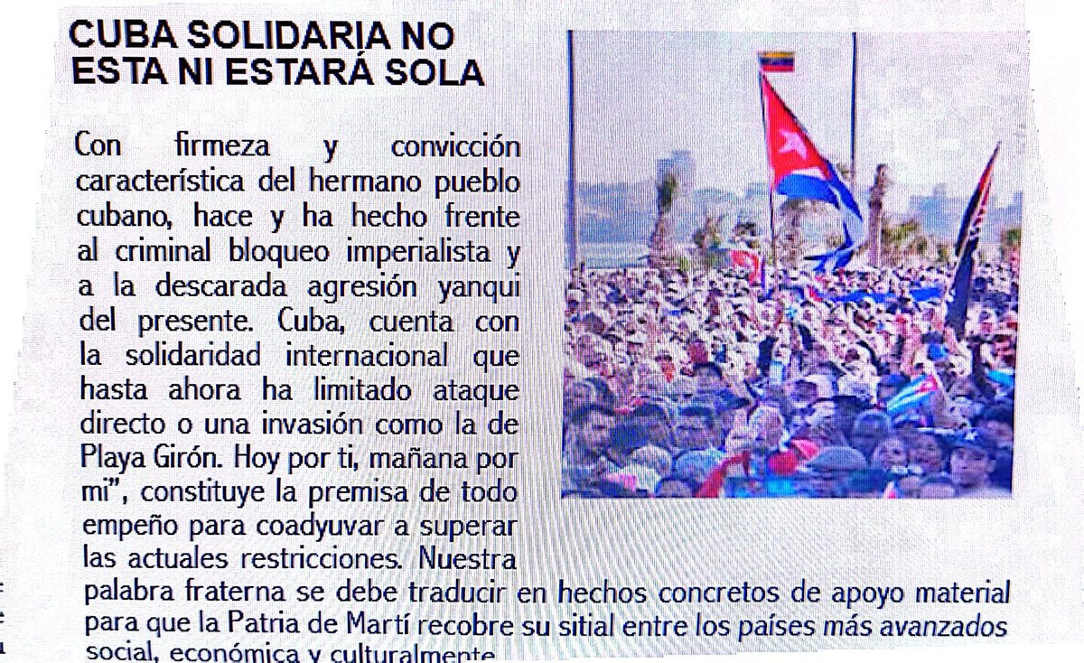 EmbaCuba_Bolivia tweet media