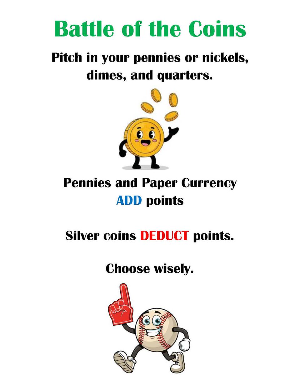 SchooMiddle's tweet photo. Grab that spare change and help a teacher to win a chance to throw the first pitch at the Lincoln Saltdogs game on May 15! ⚾️ https://t.co/M3Kw5wEptU