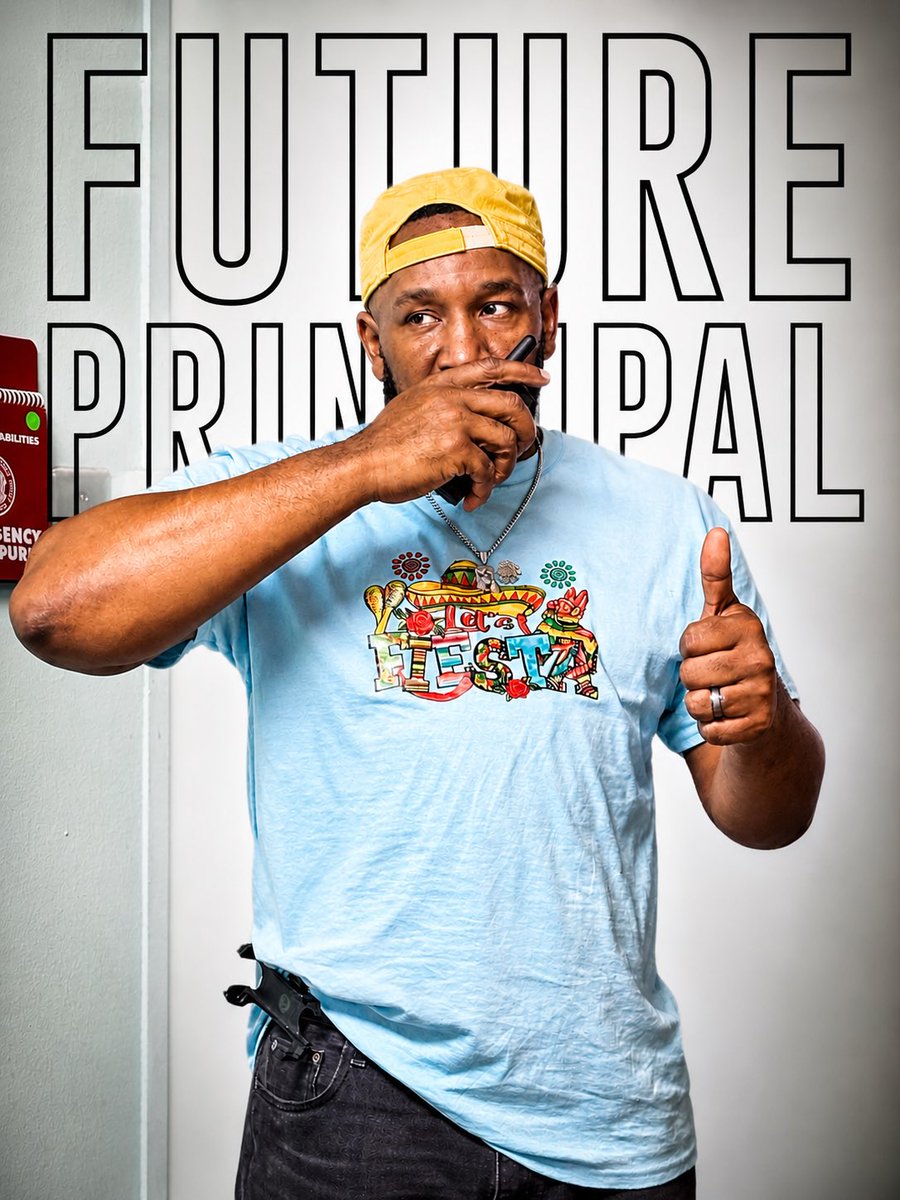 RevDatkins's tweet photo. Teacher Appreciation Week 📚

This week hits a little different. I was given the opportunity to step in and fill in for admin—something that has truly been a childhood dream of mine. 

Nobody did this but God.🙌🏾
To every educator out there: keep going👨🏽‍🏫#futureprincipal https://t.co/mgonjzQcYe