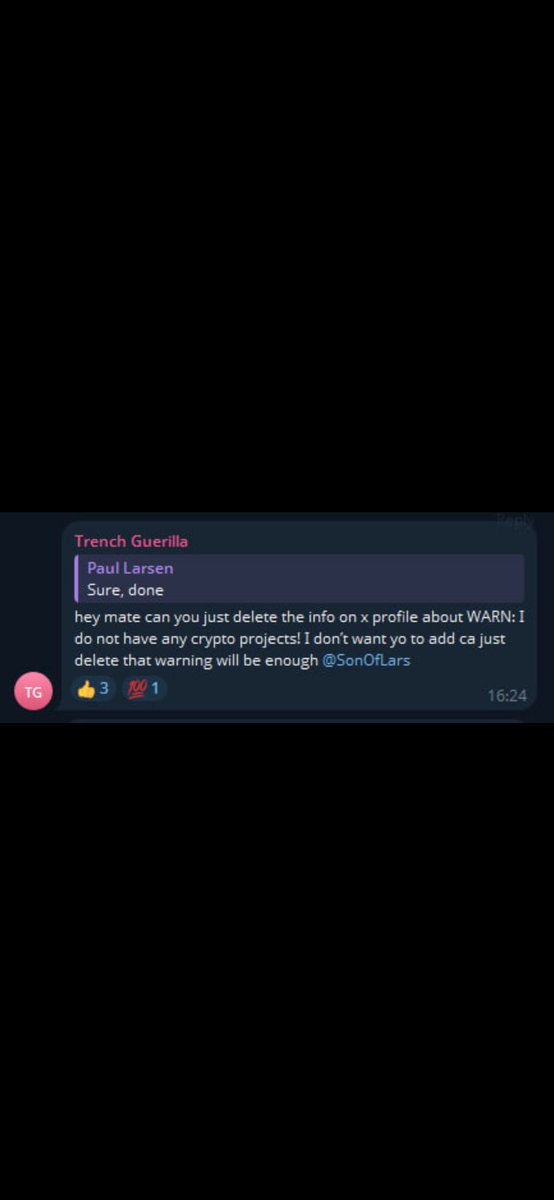 Ain’t no way he changed his bio at the request of one of our community members WTF
