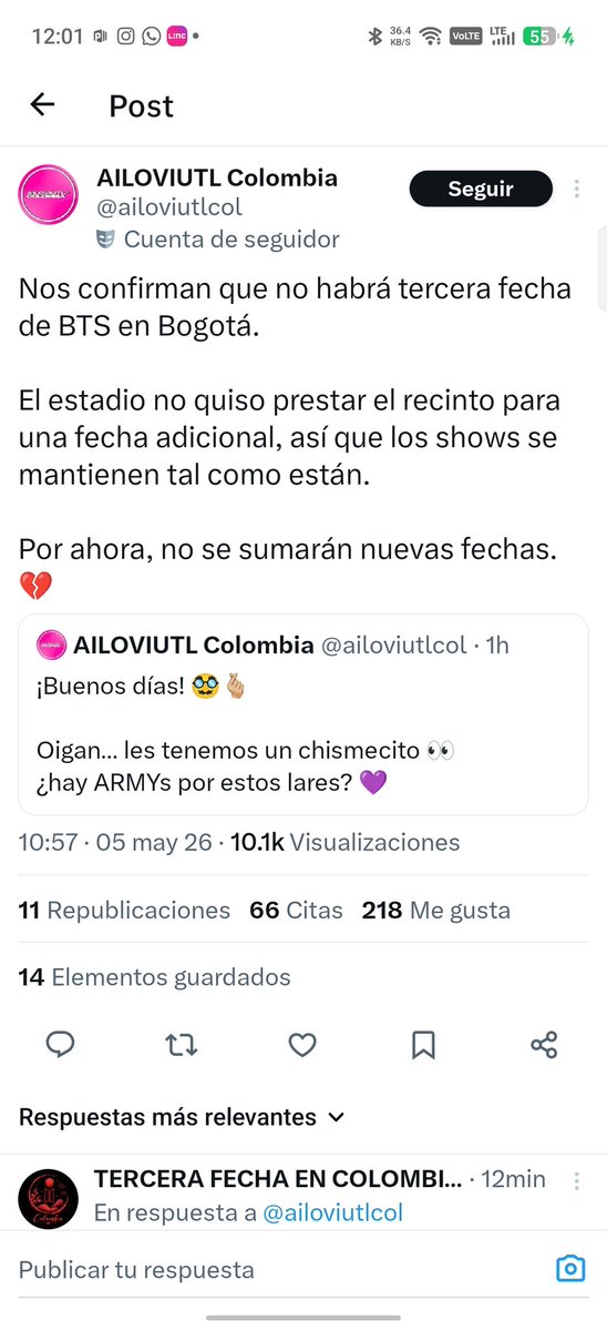 Karime🇨🇴 VERA A BTS (manifestando) tweet media