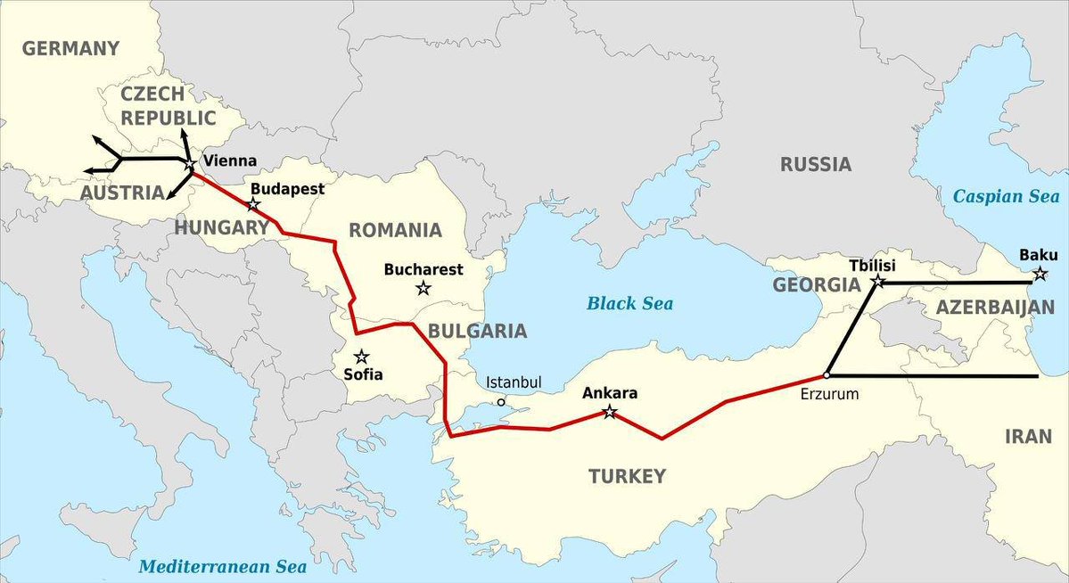 RT by @mikenov: Азербайджан начал поставки газа в Германию и Австрию