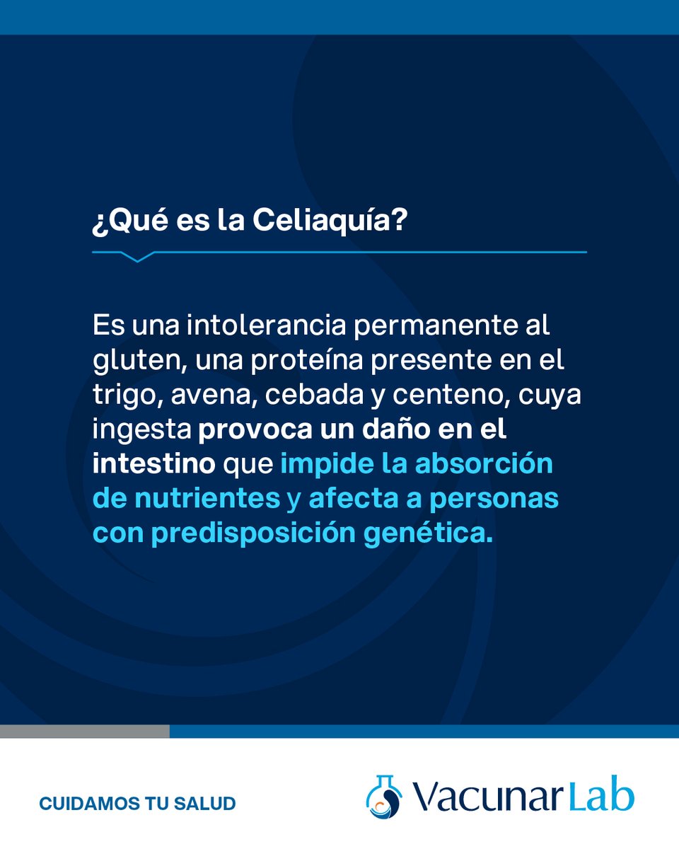 vacunar's tweet photo. Hoy, 5 de mayo, se conmemora el Día de la Celiaquía en Argentina 🌾
Se estima que 1 de cada 100 personas la padece, pero muchas aún no lo saben. El diagnóstico temprano es clave para evitar complicaciones y mejorar la calidad de vida. https://t.co/f3Uyj6SGmq