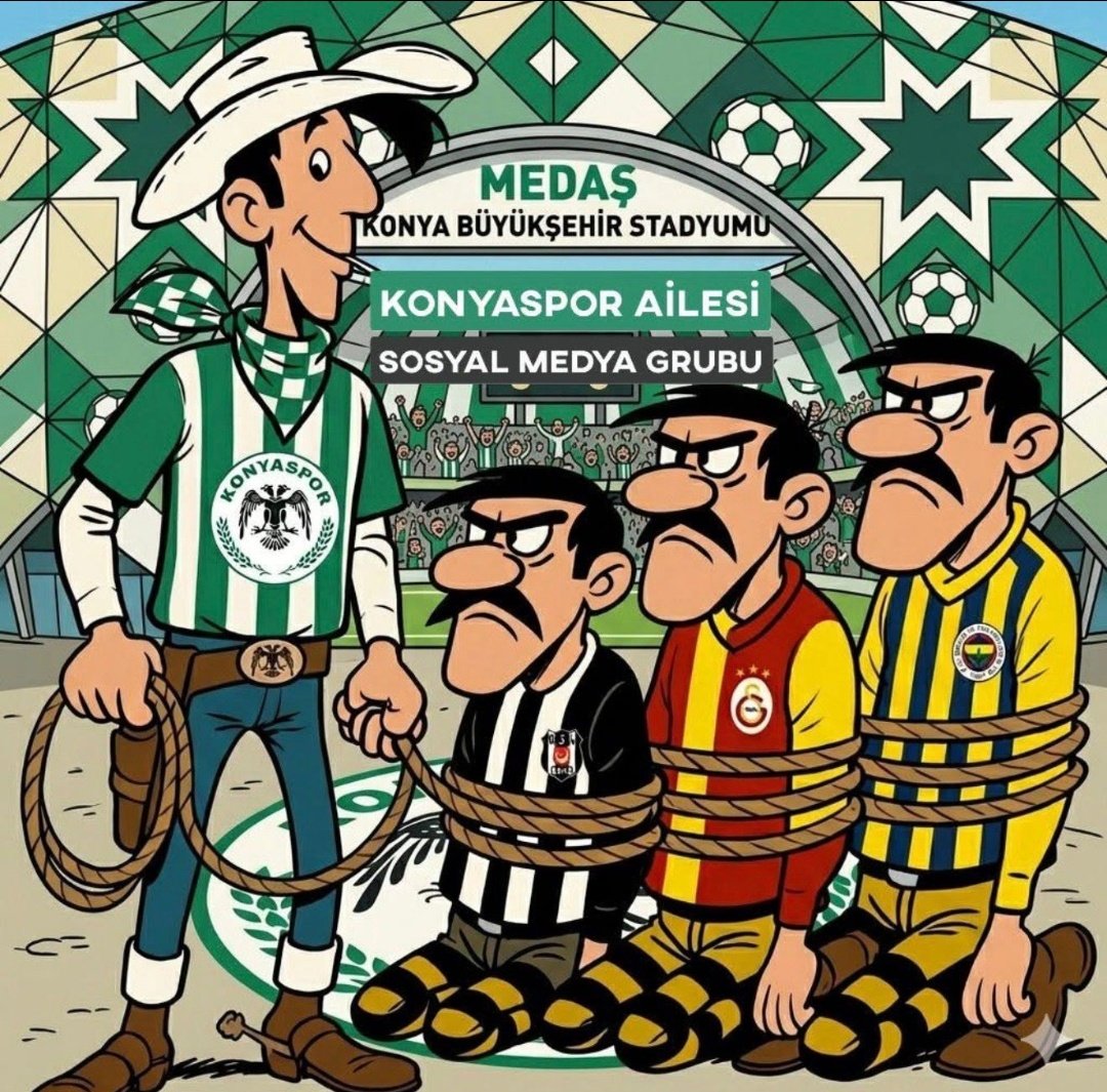 Bu sene böyle. Konyaspor geliyor bak 💚🤍