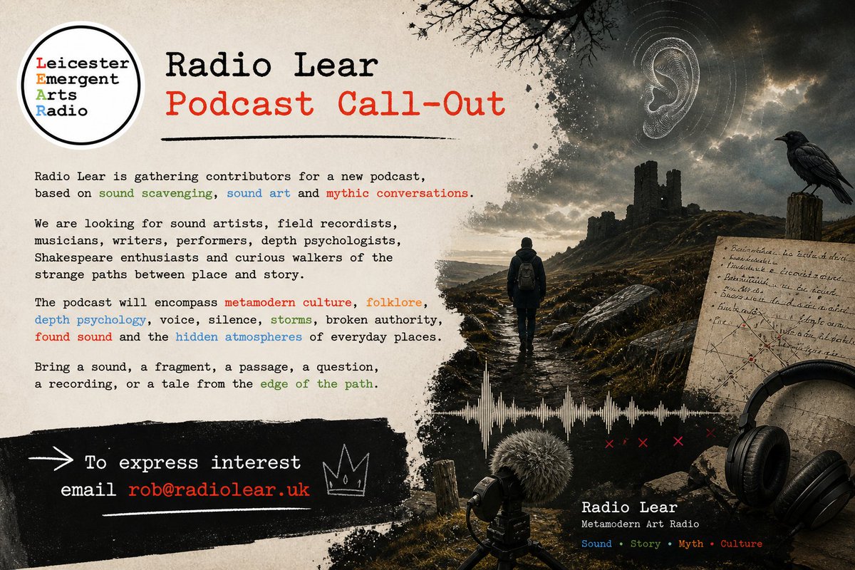 Leicester Emergent Arts Radio tweet media