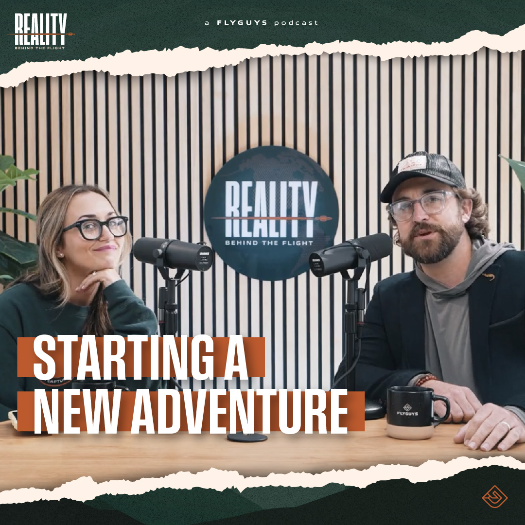 Episode 1 is LIVE
Whitney Savoie, our CMO, kicks things off by sharing her marketing journey and turning the mic on DaCoda.
Get the inside story behind Reality: Behind the Flight, why we created it, and what’s ahead, including a behind-the-scenes look at FlyGuys and the