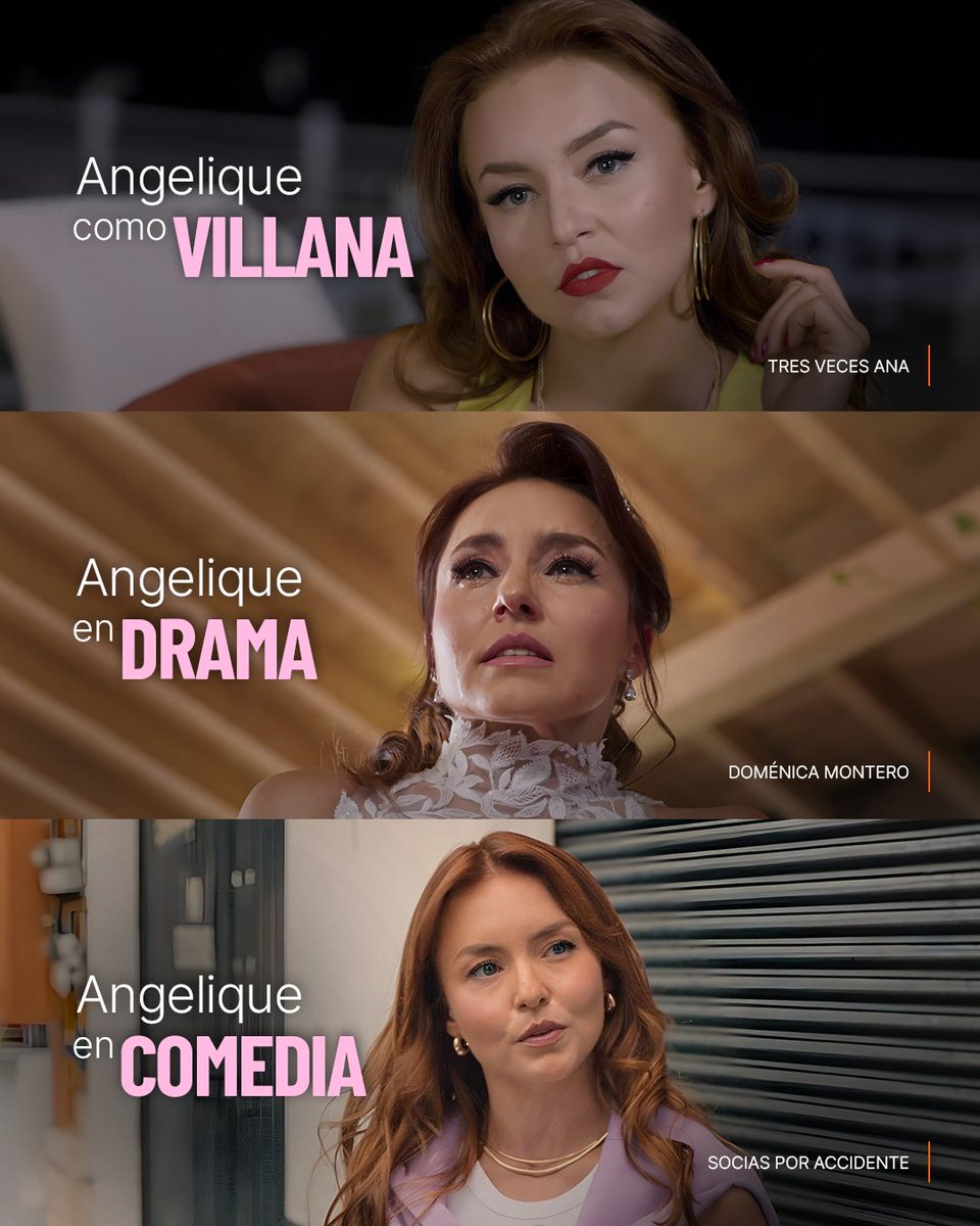 VIX's tweet photo. ¿Listos para conocer a una nueva Angelique Boyer? 🎭📺😍

Socias por Accidente ESTRENO 8 de mayo en ViX

#ViX #SociasPorAccidente #MuyProntoEnViX #Actriz #Película https://t.co/dmZJjqZSMv