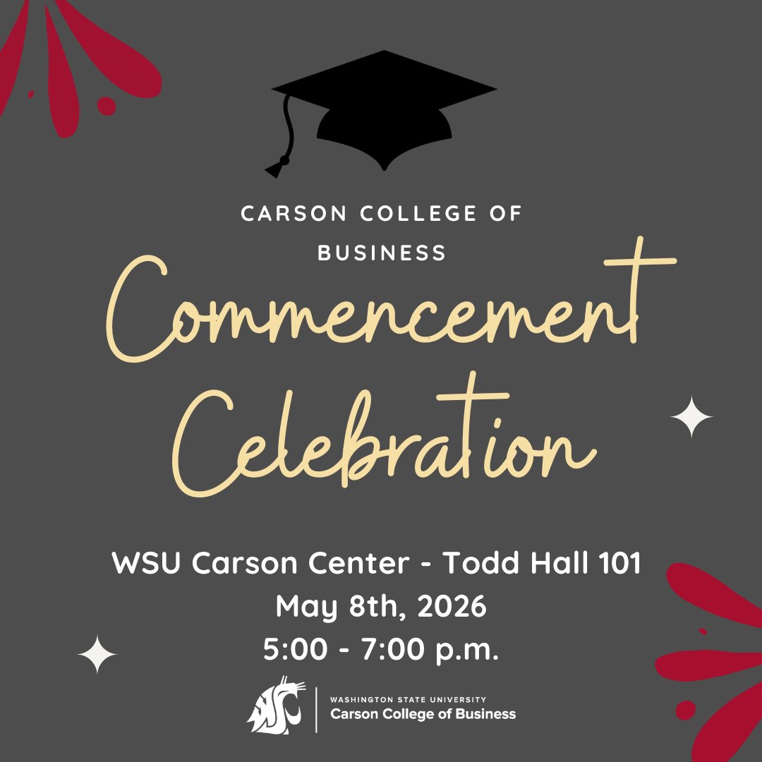 WSU Carson College of Business tweet media