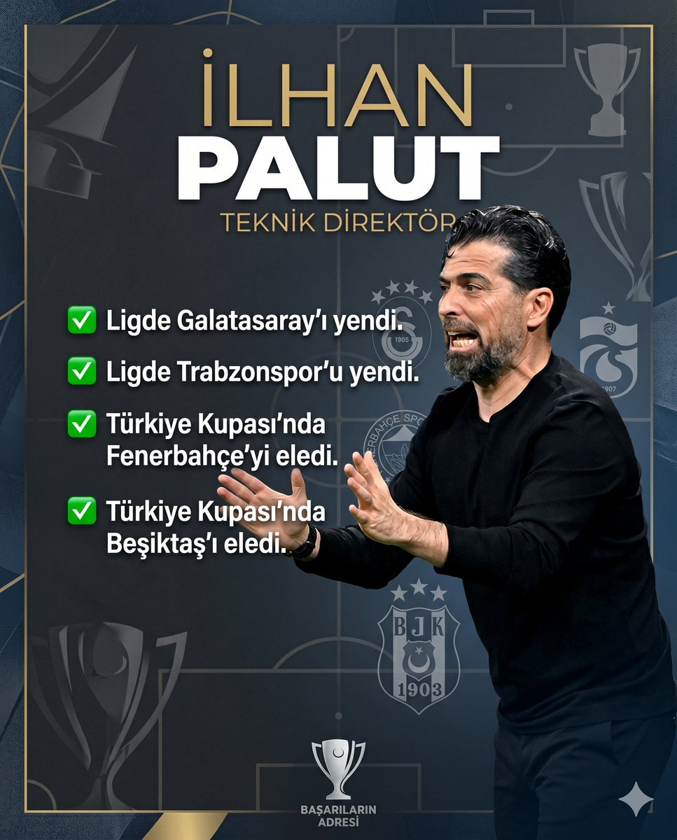 ffutbolmerkezii's tweet photo. İlhan Palut'lu Konyaspor 4 büyükleri yendi.

✅ Ligde Galatasaray'ı yendi. 

✅ Ligde Trabzonspor'u yendi. 

✅Türkiye Kupası'nda Fenerbahçe'yi eledi.

✅Türkiye Kupası'nda Beşiktaş'ı eledi. https://t.co/BkvM0uB839