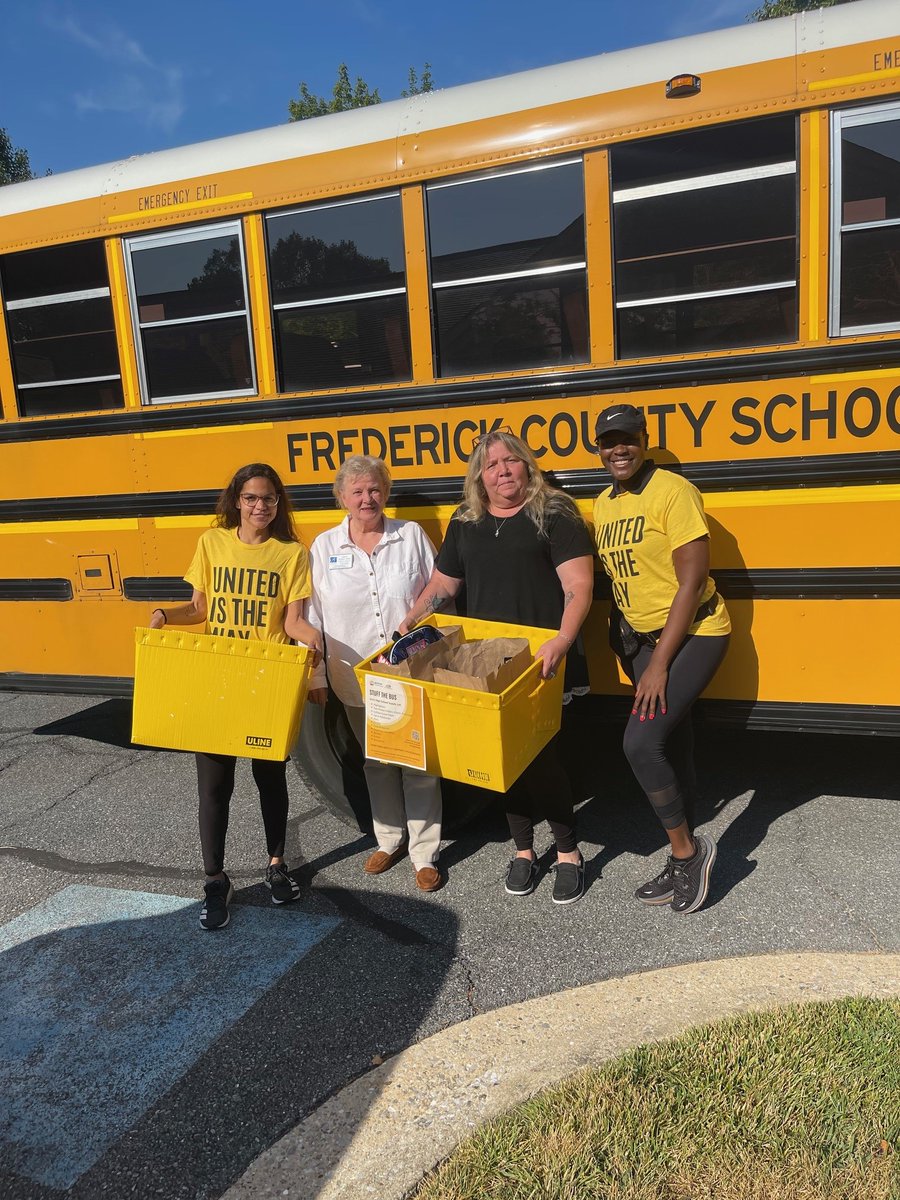 UnitedWayFred's tweet photo. Our local ALICE students need you more than ever!

Hosting a collection bin may feel small, but to a child walking into class with a full backpack, it means confidence, belonging, &amp; a strong start to the school year.

Sign up now to help us Stuff the Bus: https://t.co/sQdYrKcLBb https://t.co/DCCZ8n3oCN