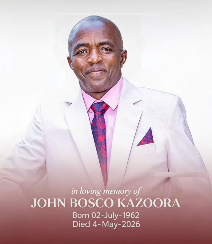 HCDiocese's tweet photo. Renowned Indigenous Language Catholic Liturgical Music Composer JB Kazoora has passed on at 64.
Mbarara Ecclesiastical Province is mourning this Runyankore - Rukiga Original Music Composer and singer days after his glamorous wedding on 25 Apr 2026. He died 4 May 2026. RIP. https://t.co/HvN99Dnmvx