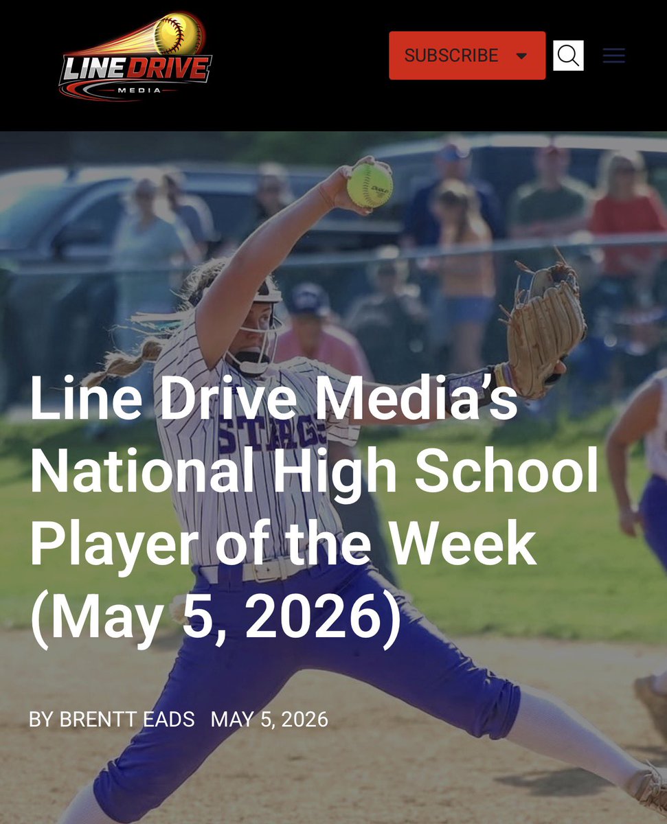 Peyton Travis 2028, RHP, Left Hitter tweet media