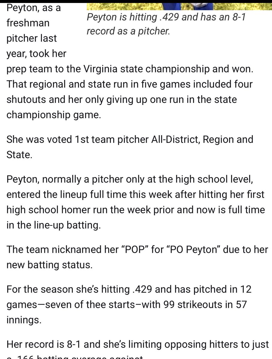 Peyton Travis 2028, RHP, Left Hitter tweet media