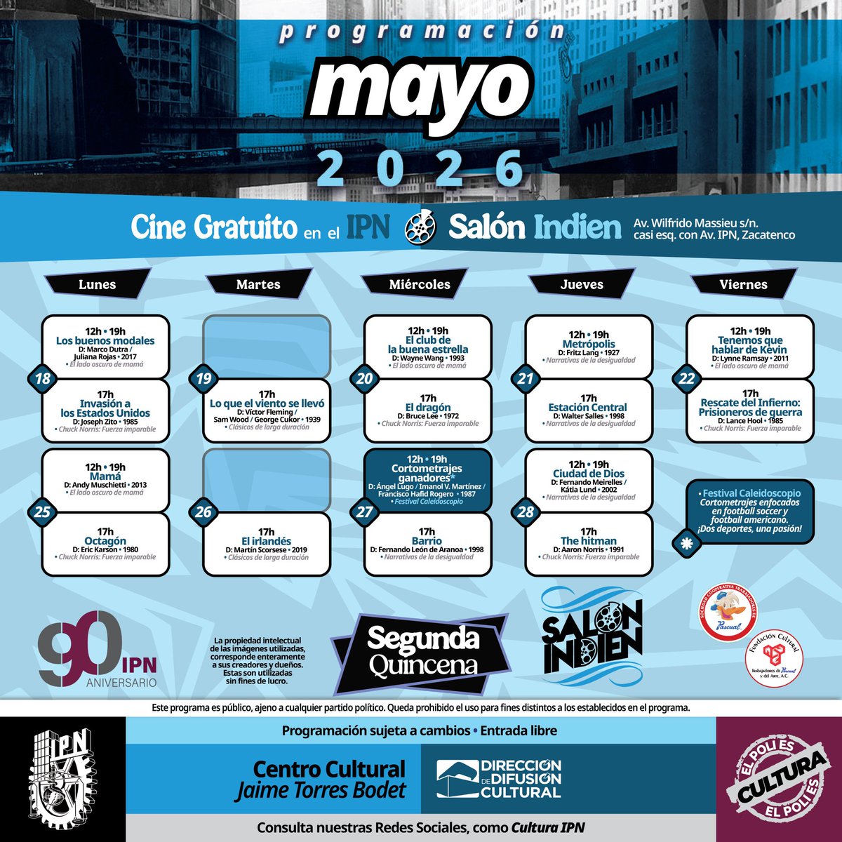 Cinefolio CDMX tweet media