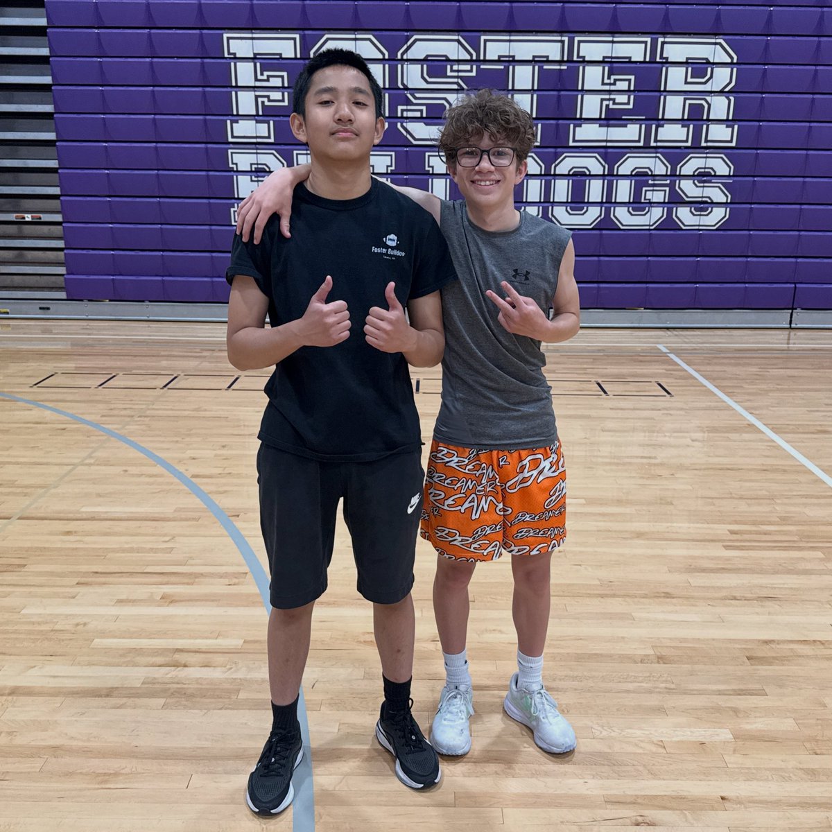 FosterHSFB's tweet photo. Congratulations to our Bulldogs of the Week! Keep bringing the Energy, Effort and Leadership! We appreciate your hard work and dedication 🖤💜🐾 https://t.co/MYe3jqFCpO