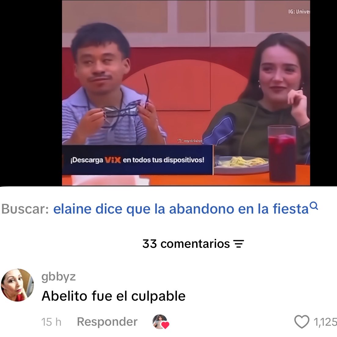 ya encontré a otro culpable de mi sufrimiento, Abelito