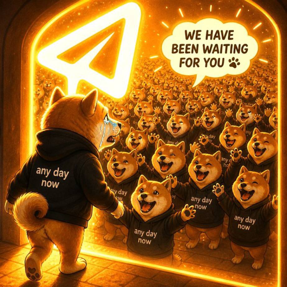 wagoon_sol's tweet image. The WAGOONIES grow together.
Organically. Authentically. Slowly.

Just like altseason —
it comes when it is ready.

any day now. 🐾🚀

$WAGOON
wagoon-sol.github.io/Wagoon_official
#solana #altseason #shib #memecoins