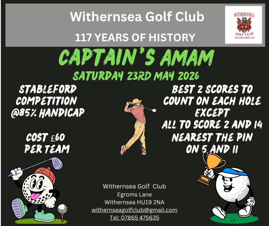 Withernsea Golf Club 1909-Present tweet media